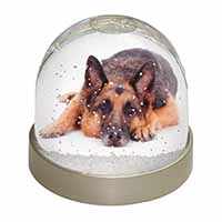 German Shepherd Snow Globe Photo Waterball