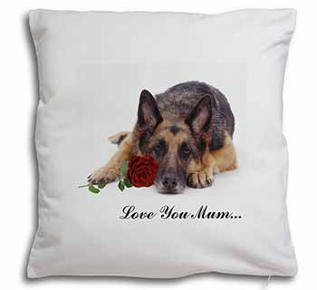 German Shepherd+Rose 