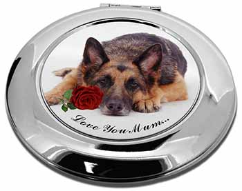 German Shepherd+Rose 