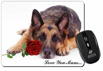 German Shepherd+Rose 