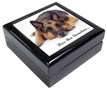 German Shepherd Grandma Keepsake/Jewellery Box