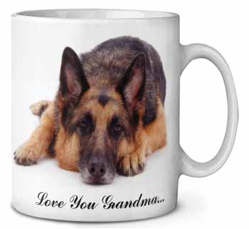 German Shepherd Grandma Ceramic 10oz Coffee Mug/Tea Cup