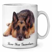 German Shepherd Grandma Ceramic 10oz Coffee Mug/Tea Cup