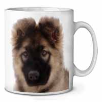 German Shepherd Puppy Ceramic 10oz Coffee Mug/Tea Cup Printed Full Colour - Adva