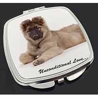 German Shepherd With Love Make-Up Compact Mirror