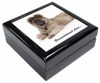 German Shepherd With Love Keepsake/Jewellery Box