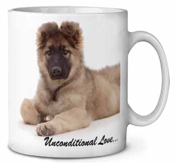 German Shepherd With Love Ceramic Coffee Mug/Tea Cup