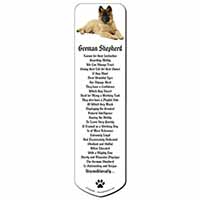 Belgian Shepherd Dog Bookmark, Book mark, Printed full colour