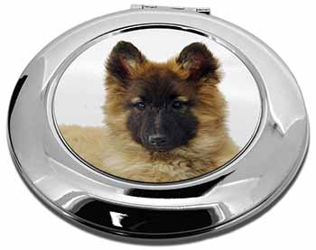 Belgian Shepherd Dog Make-Up Round Compact Mirror