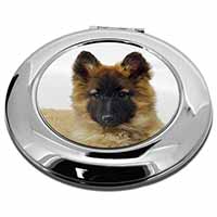 Belgian Shepherd Dog Make-Up Round Compact Mirror