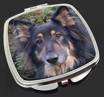 Tri-Colour German Shepherd Make-Up Compact Mirror