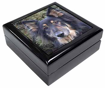 Tri-Colour German Shepherd Keepsake/Jewellery Box