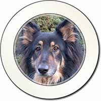 Tri-Colour German Shepherd Car or Van Permit Holder/Tax Disc Holder