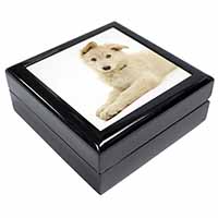 White German Shepherd Keepsake/Jewellery Box