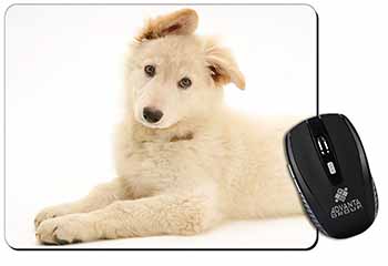 White German Shepherd Computer Mouse Mat