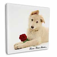 White Shepherd+Rose 