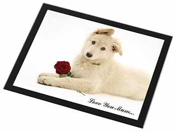 White Shepherd+Rose 