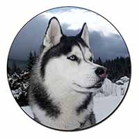 Siberian Husky Dog Fridge Magnet Printed Full Colour