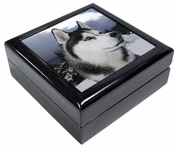 Siberian Husky Dog Keepsake/Jewellery Box