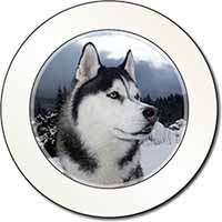 Siberian Husky Dog Car or Van Permit Holder/Tax Disc Holder