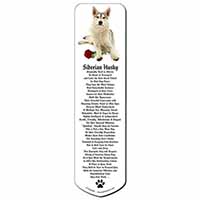 Utonagan Dog with Red Rose Bookmark, Book mark, Printed full colour