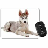 Siberian Husky Puppy Computer Mouse Mat