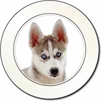 Siberian Husky Puppy Car or Van Permit Holder/Tax Disc Holder