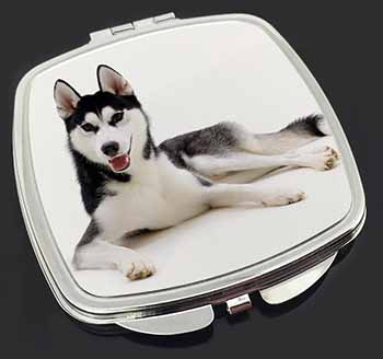 Siberian Husky Dog Make-Up Compact Mirror