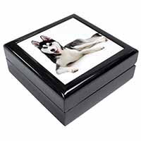 Siberian Husky Dog Keepsake/Jewellery Box