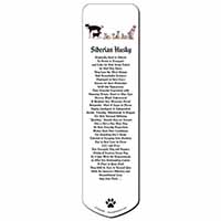 Siberian Huskies Bookmark, Book mark, Printed full colour
