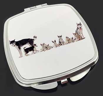 Siberian Huskies Make-Up Compact Mirror