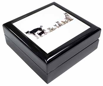 Siberian Huskies Keepsake/Jewellery Box