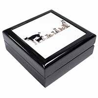 Siberian Huskies Keepsake/Jewellery Box