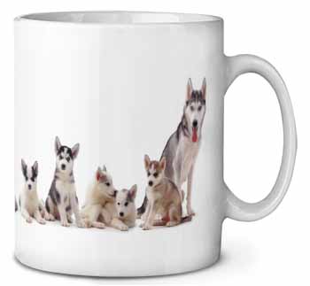 Siberian Huskies Ceramic 10oz Coffee Mug/Tea Cup