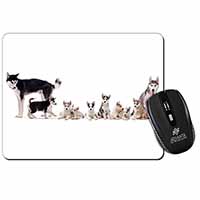 Siberian Huskies Computer Mouse Mat