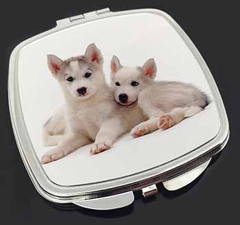 Siberian Huskies Make-Up Compact Mirror
