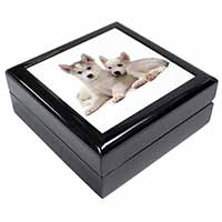 Siberian Huskies Keepsake/Jewellery Box