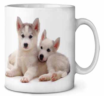 Siberian Huskies Ceramic Coffee Mug/Tea Cup