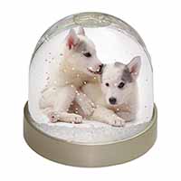 Siberian Husky Snow Globe Photo Waterball