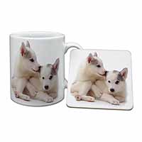 Siberian Husky Mug and Coaster Set