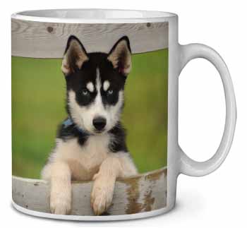 Husky Puppy Dog Ceramic 10oz Coffee Mug/Tea Cup