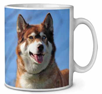 Red Husky Dog Ceramic 10oz Coffee Mug/Tea Cup