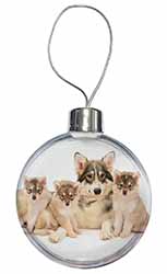 Utonagan Puppy Dogs Christmas Bauble