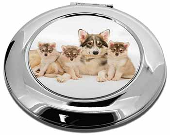 Utonagan Puppy Dogs Make-Up Round Compact Mirror