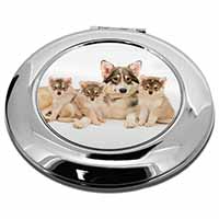 Utonagan Puppy Dogs Make-Up Round Compact Mirror