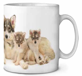 Utonagan Puppy Dogs Ceramic 10oz Coffee Mug/Tea Cup