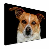 Jack Russell Terrier Dog Canvas X-Large 30"x20" Wall Art Print