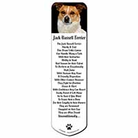 Jack Russell Terrier Dog Bookmark, Book mark, Printed full colour