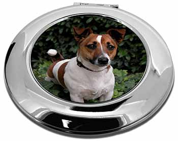 Jack Russell Terrier Dog Make-Up Round Compact Mirror