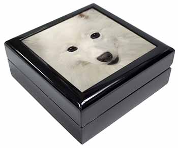 Japanese Spitz Dog Keepsake/Jewellery Box
